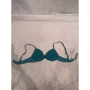 intimissimi blue lace bra with bow size 34A